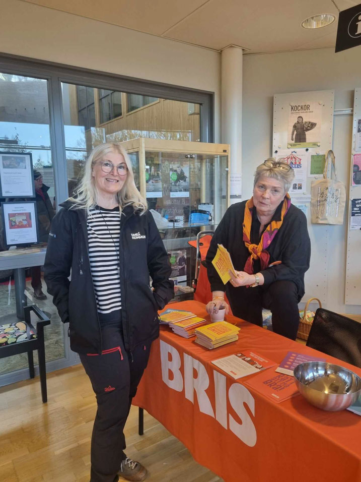 Representanter från fältarna och BRIS.